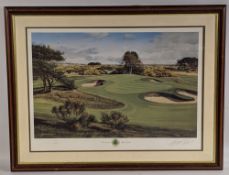 Graeme W Baxter Golf limited edition Print - Carnoustie Golf Links, 135/850 - signed in pencil by