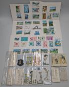 10x Churchman Men of the Moment Golf Cards, set of Cope's Golfers Nostalgic reprints cards, a