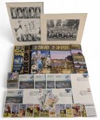 1985 European Ryder Cup Team photograph, Ryder Cup programmes 1991, 2001, 2002 with course guide,