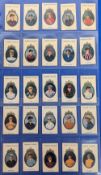 Horse Racing Cigarette cards: Taddy, Famous Jockeys, complete, no frame, FR (1) to VG (25)