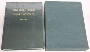 The Golf Book of East Lothian 1987 John Kerr limited edition 97/500 in slipcase and original