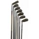 6x Tom Stewart steel shafted irons from long iron to anti-shank niblick, t/w an unusual elongated - Image 3 of 3