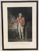 Golfing Print & Painting: The Society of Golfers at Blackheath, Henry Callender Esq, framed in