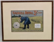 Period Haskell Royal Golf Ball Advert Page c1907, taken from golf illustrated magazine, well
