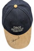 Padraig Harring signed Cisco World Match Play Championship Baseball Cap, obtained by a
