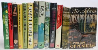 Golf Fiction Books to include Sir Adam Disappeared 1940 E Phillips Oppenheim, Wedding Treasure