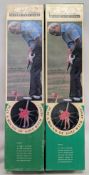 2x Arnold Palmer Golf Game Gameset 1999 indoor golf games, both complete and in good used condition,