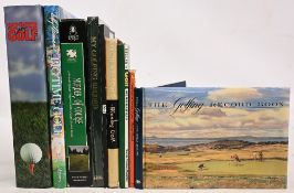 Golf Books to include The Golfing Record Book by Alan Hutchison Paddington Goes to Town 1976 Michael