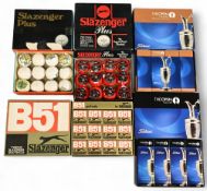 Selection of Golf Balls in boxes - features Slazenger Plus Wrapped Golf Balls 12x boxed B51