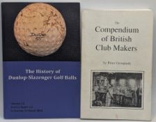 The History of Dunlop Slazenger Golf Balls, Science Resort 2014, paperback, The Compendium of
