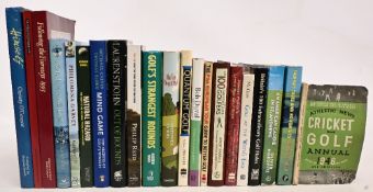 Golf Books to include Athletic News Cricket and Golf Annual 1946, Fairway Tales and Rough Lies