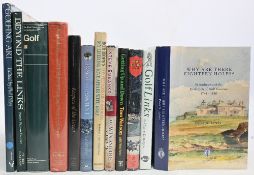 Golf Books comprising of Why Are there Eighteen Holes? 2016 Peter N Lewis, Golf Links 2005 Charles D