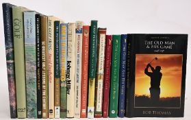 Golf Books to include The Old Man & His Game Golf's Gift Signed ltd ed (695/1000) 2005 Bob Thomas