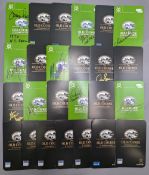 25x Assorted The Old Course St Andrews Golf Score Cards, with signatures of Graham McDowell, Sean