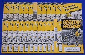Coventry speedway programmes from the sixties to include 1960 x1 1961 x2 1962 x6 1963 x2 1964 x2