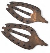 Period Goffex Copper Golf studded Patented shoe stud grips, patent No.2008-07 - copper with metal