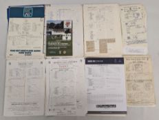 County Cricket Scorecards: Durham x1, Derby x1, Essex x10, Gloucester x1, Glamorgan x1, Kent x1,