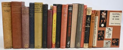 Boxing Books older examples to include Fighting for Life Ted Broadribb, All in the Game Norman