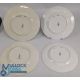 Collection of 4 Royal Doulton named fish plates, painted by C Holloway brown Trout, Pike, Lock Leven - Image 2 of 2