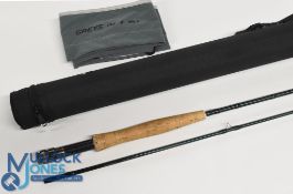 Greys Alnwick GRX carbon trout fly rod, 9 ft 2pc line 5/6#, alloy uplocking reel seat with carbon