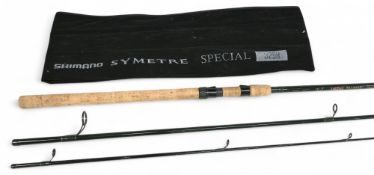 Shimano Symetre Special 325H, 10' 3 piece carbon spinning rod, casting weight 20-60 grams, up lock