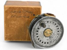 Army & Navy Victoria Street, London, alloy trout fly reel 3 3/8