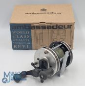 Abu Ambassadeur 5501 C3 The Original Instant Anti-Reverse Multiplier No 010507, twin handles, in