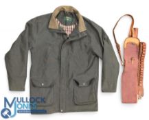 John Parratt Countryman Sports Jacket, (size M) with a Brady leather cartridge belt for 24