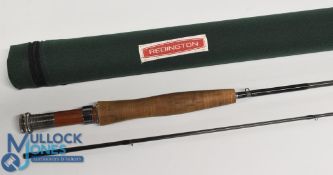Redington USA FSF 7032 carbon trout fly rod 7ft 2pc line 3# alloy uplocking reel seat with wood