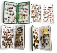 Good collection of trout wet/dry flies, including goldhead, buzzers, nymphs, assorted lures with