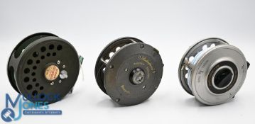 3x Various Fly Reels - features Masterline Advantage A189 3 7/8