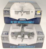 Metal Diecast Collection Armour Collection - Boxed 1/48 scale Military Aircraft BF 109 Messerschmitt