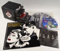 Record / CD Collection to include LPs Gordon Giltrap Band Picture Disc, Strawbs signed copy, Slade
