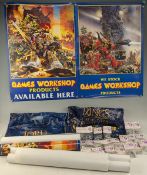 Games Workshop Warhammer Shop Poster Displays and Citadel Ral Partha White Metal Figures, #8