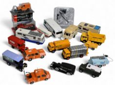 Collection of Playworn Diecast various makers Corgi, Matchbox, Siku, Mojorette, Solido Trucks,