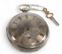 John Forrest Silver Pocket Watch? Hallmarked Chester 1900, comes with key working order with