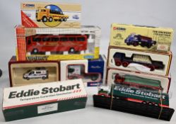 Corgi Articulated Lorries to include 97334 Atkinson Lucozade, 19601 Bedford S Worthington Brewery,
