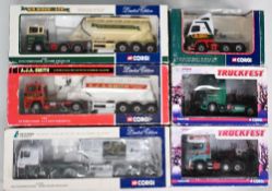 Corgi Articulated Lorries to include 74902 ERF Powder Tanker AJA Smith, 74904 ERF EC Powder Tanker W