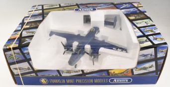 Franklin Mint Armour Collection - boxed 1/48 Scale Military Aircraft B11 E095 B25 Mitchell Navy/