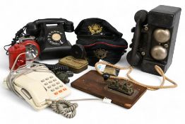 Military Field Telephone GEC Mk II to include Wartime Telephone, Mose Key, Modern push button