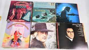 Large Selection of LP Records to include Johnny Cash, Bobby Goldsboro, David Gates, Linda