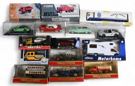 Selection of Boxed Diecast Corgi, Models of Yesteryear, Carama, Solido (box)