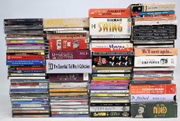 Large selection of Music CDs featuring mostly Jazz and Swing having a great range of music. Most