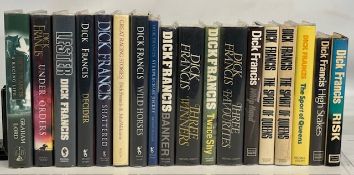 Dick Francis Autographed Book Collection 1968 The Sport of Queens, 1975 High Stakes, 1977 Three