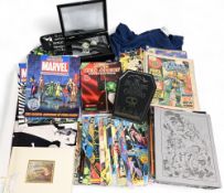 Selection of Collectables to include The Night Before Christmas Watches and Bag, DC Comics Camelot