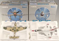 Metal Diecast Collection Armour Collection - Boxed 1/48 scale Military Aircraft F16 Falcon 98018,