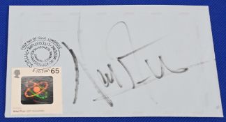 Neil Armstrong Autographed Postal Envelope Neil Alden Armstrong (August 5, 1930 - August 25, 2012)