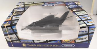Franklin Mint Armour Collection - boxed 1/48 Scale Military Aircraft B11 B254 F117 Stealth