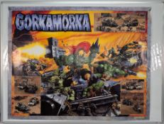 4x Games Workshop Posters Shop Display Window Transfer: three assorted poster and a large window