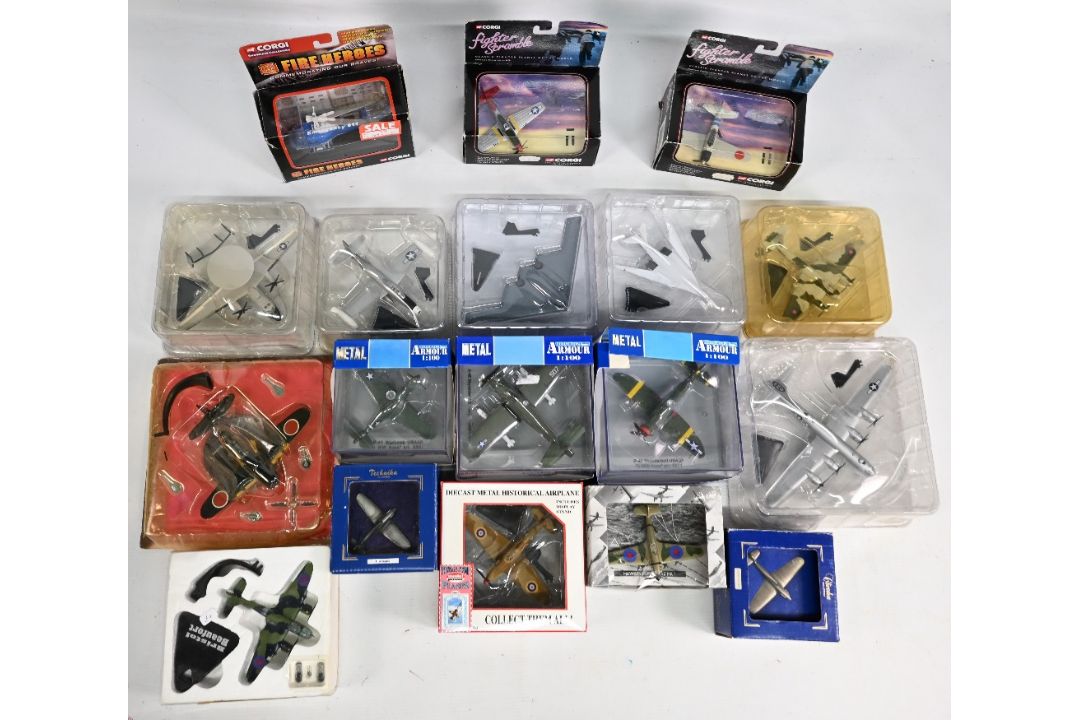Selection of Diecast Airplanes various models and makes (10) (box) - Image 1 of 2